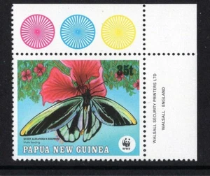 Papúa Nueva Guinea 1988 35t WWF REINA ALEXANDRA'S PÁJARO MARIPOSA SC 700 mnh - Imagen 1 de 1