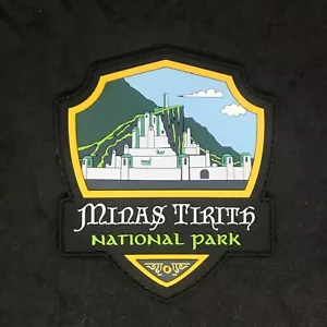 Minas Tirith National Park Patch, Lord of the Rings, 3D PVC Rubber - Picture 1 of 1
