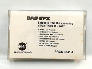 (Cass) Das EFX –Snippets From The Upcoming Album Hold It Down, Promo, PRCS9341-4 - Picture 1 of 6