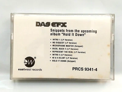 (Cass) Das EFX –Snippets From The Upcoming Album Hold It Down, Promo, PRCS9341-4 - Image 1 of 4