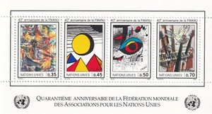 Naciones Unidas Ginebra 1986 Yvert SS 4 FMANU MNH - Imagen 1 de 1