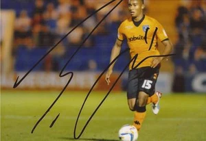 PORTSMOUTH: JORDAN OBITA SIGNED 6x4 ACTION PHOTO+COA - Picture 1 of 1
