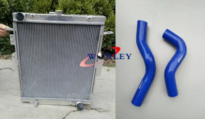 PARA TOYOTA LANDCRUISER HDJ78 HDJ79 HZJ78 HZJ79 1HZ 4.2L radiador + kit manguera azul Foto 1 de 4