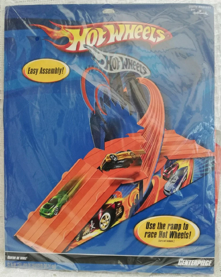 Hot Wheels High Speed Race Car Kids Birthday Party Decoration Centerpiece - Image 1 of 1