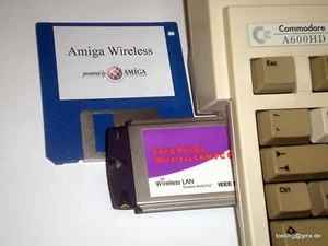 WLAN Netzwerkkarte PCMCIA Amiga 600/1200 WIRELESS Wi-Fi Protected Access (WPA2) - Picture 1 of 2