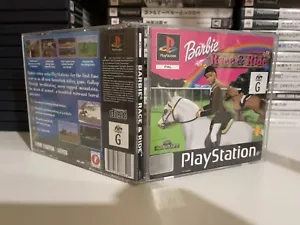 Barbie Race And Ride  (PlayStation) PS1 PAL Complete - Picture 1 of 3