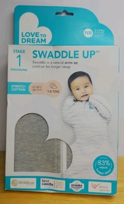 Love to Dream Swaddle Up Original NB 1.0TOG 5-8.5Lbs Etapa 1 Foto 1 de 4