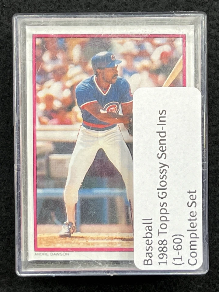 Juego completo de envíos brillantes Topps Baseball All-Star 1988 (60) Foto 1 de 4