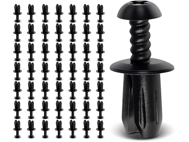 Spoiler Retainer Clip Set For 2006-2010 BMW 650i 4.8L V8 2007 2008 2009 BZ892PQ - Image 1 of 1