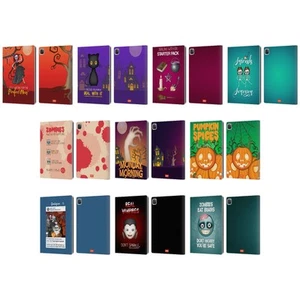 OFFICIAL emoji® HALLOWEEN PARODIES LEATHER BOOK CASE FOR APPLE iPAD - Picture 1 of 16