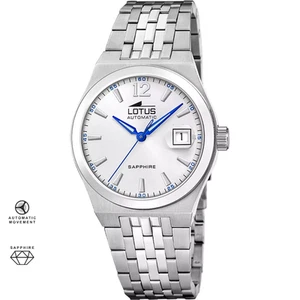 OROLOGIO AUTOMATICO UOMO LOTUS 19000 1 39 GRIGIO ACCIAIO ORIGINALE PE 2025 - Picture 1 of 6
