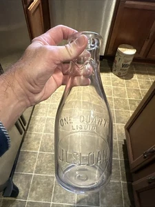 J.L. Sloan geprägte Quart Milchflasche unbekannter Standort New York??? - Bild 1 von 14