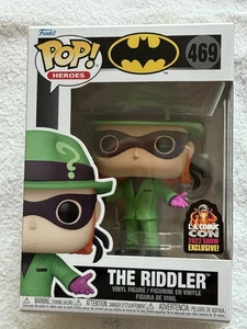Funko Pop 2022! Batman The Riddler #469 exclusivo del universo DC de LA Comic Con - Imagen 1 de 6