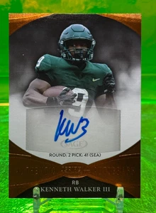 Auto RC 2022 Kenneth Walker III SAGE Bronce #ASP-KW3 K9 RB SEAHAWKS - Imagen 1 de 2