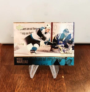 Patrick Marleau - 2003-04 Upper Deck UD Exclusives /50 #404 - Imagen 1 de 2