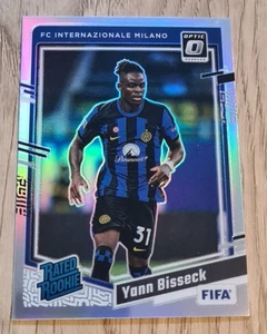 Yann Bisseck Clasificado Novato RC Holo Prizm!!! Panini Donruss Optic 2023-24! - Imagen 1 de 2