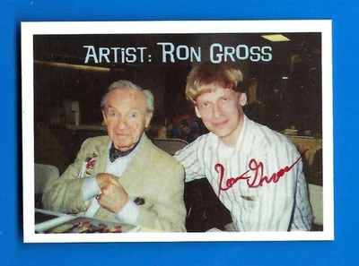 LOST IN SPACE THE ART OF RON GROSS AUTOGRAPHED CARD 2019 MONSTERWAX - Image 1 of 2