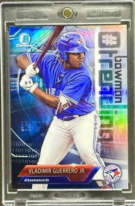 Vladimir Guerrero Jr RARA CARTA INVESTIMENTO RIFRATTORE ROOKIE RC BLUE JAYS COME NUOVA - Foto 1 di 2