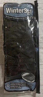 Footjoy Wintersof Black Leather Performance Golf Gloves Women’s Size Med-Large  - Image 1 of 4