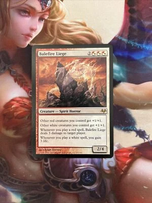MTG Balefire Liege Eventide 132/180 Regular Rare Near Mint - Image 1 of 2