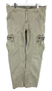 YOLE JEANS Trousers Men's (EU) 52 Cargo Pockets Zip Fly Casual Grey - Picture 1 of 10