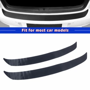 Placa adhesiva de fibra de carbono 4D para automóvil cubierta de desgaste tira de protección para maletero - Imagen 1 de 11