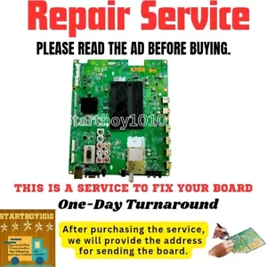 REPAIR SERVICE LG 55LW5600-UA MAIN BOARD# EBT61398007 EAX63969204 - Picture 1 of 2