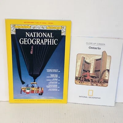 December 1978 National Geographic Magazine with Ontario Canada Supplement - Image 1 of 4