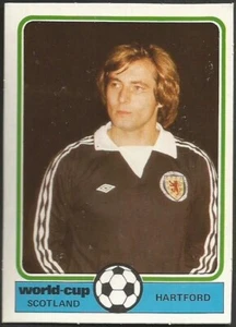 COPA MUNDIAL MONTY GUM 1977/78-ESCOCIA-ASA HARTFORD - Imagen 1 de 1