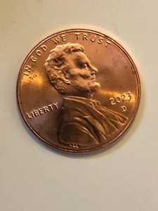 2023 D Lincoln Shield one penny Coin - Picture 1 of 2