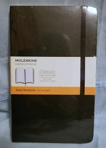 Moleskin Ruled Notebook 5x8.25" 192 pages New in shrinkwrap Black - Picture 1 of 2