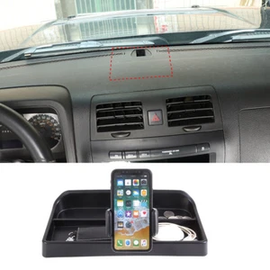 For 05-09 Hum*mer H*3 Central Control Dashboard Storage Box With phone Bracket - Picture 1 of 9