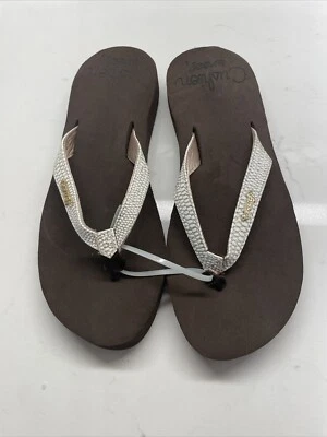 Sandalias chanclas para mujer Reef STAR CUSHION SASSY marrón crema soporte arco   Foto 1 de 4