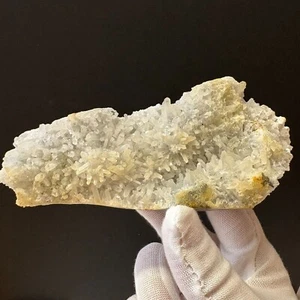 165g Quarz Cluster Kristall grob original Mineral Probe #382 - USA - Bild 1 von 1