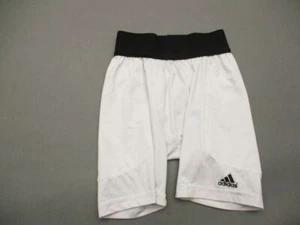 Adidas Size XS(7-8) Boys White Athletic Climalite Active Compression Shorts T379 - Picture 1 of 7