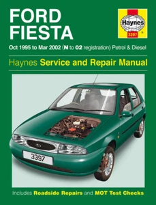 3397 Ford Fiesta 1995 to 2002 Petrol & Diesel Haynes Service and Repair Manual - Picture 1 of 1