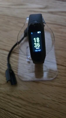 Tikkers Black Smart Bluetooth Activity Tracker Watch Series 1 Kids  - Image 1 of 2