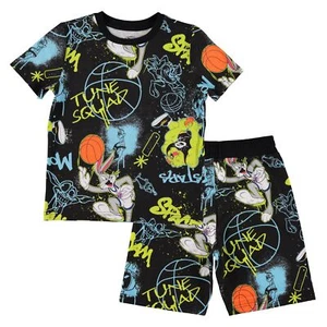 LOONEY TUNES Boys Shorts and T-Shirt Clothing Set - Fun and Colorful 2-Piece... - Picture 1 of 11