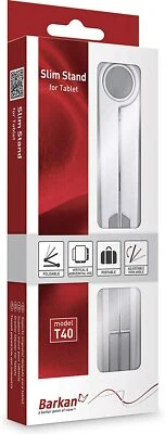 Suporte fino Barkan 40 para tablet PC prata - Imagem 1 de 3