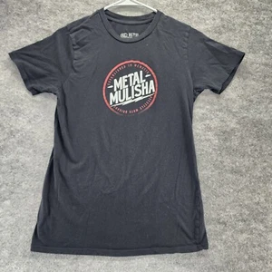 Metal Mulisha Shirt Womens Large Short Sleeve Black - Picture 1 of 7