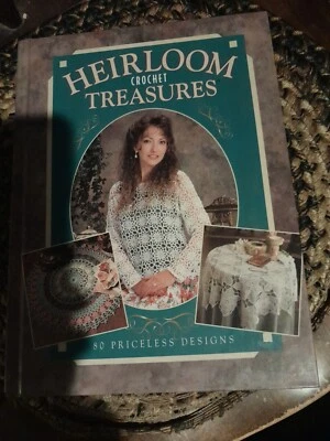 HEIRLOOM CROCHET TREASURES 80 PRICELESS DESIGNS The Needlecraft Shop Hardcover - Image 1 of 4