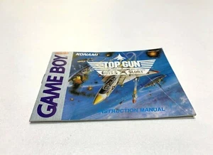NOTICE TOP GUN GUTS & GLORY GAME BOY NINTENDO DMG-GN-USA - Picture 1 of 1