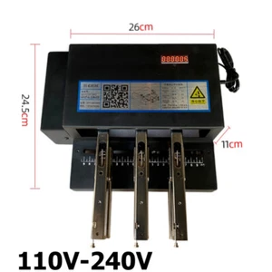 Electric Stapler 2/3/4 Head Commercial Automatic Card Binding Machine Binder New - Picture 1 of 18