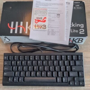 PFU Happy Hacking Keyboard Lite2 PD-KB200B/U English Array USB Keyboard Black - Picture 1 of 5