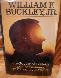 The Governor Listeth- by William F. Buckley - With Dust Jacket Politics - Picture 1 of 7