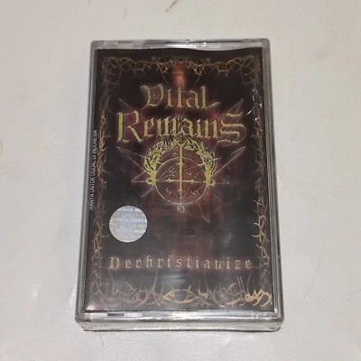 Vital Remains - Dechristianize 2003 original indonesia tapes BRAND NEW SEALED - Image 1 of 4