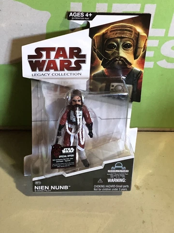STAR WARS Legacy Collection Nien Nunb BD19 2009 NEW SEALED BUILD A DROID Cover