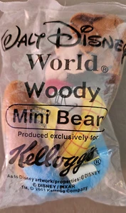Walt Disney World Woody Mini Bean 2001 Kellogg's - Picture 1 of 7