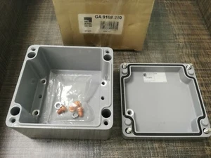 Rittal Aluminiumgehäuse: Mehrzweck X: 120 mm Y: 122 mm Z: 80 mm GA9108.210 - Bild 1 von 3