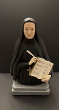 Saint Frances Xavier Cabrini Shrine Mother Bust Statue PSCI Vtg Roman Catholic
